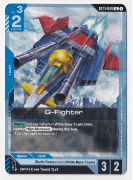G-Fighter : GD01-009 NEWTYPE RISING - Gundam TCG Single Card