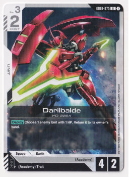 Darilbalde : GD01-075 NEWTYPE RISING - Gundam TCG Single Card
