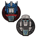 Transformers 40th Anniversary Twin Set of Pin Badges - Image 2