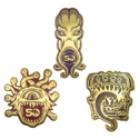 Dungeons & Dragons - 50th Anniversary Set of Three Monster Pin Badges - Image 4