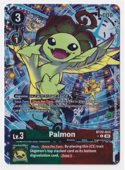 Palmon (ALTERNATIVE ART) : BT22-044 CYBER EDEN - Digimon Card Game Single Card
