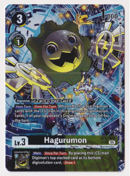 Hagurumon (ALTERNATIVE ART) : BT22-054 CYBER EDEN - Digimon Card Game Single Card