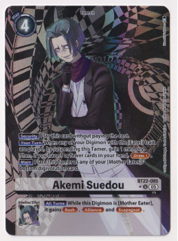 Akemi Suedou (ALTERNATIVE ART) : BT22-095 CYBER EDEN - Digimon Card Game Single Card
