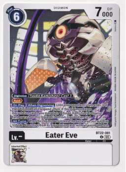 Eater Eve : BT22-081 CYBER EDEN - Digimon Card Game Single Card