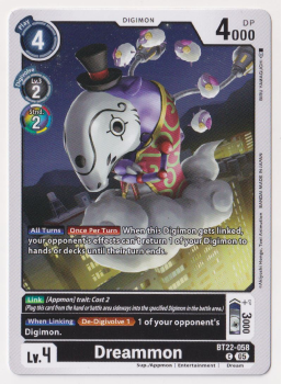 Dreammon : BT22-058 CYBER EDEN - Digimon Card Game Single Card