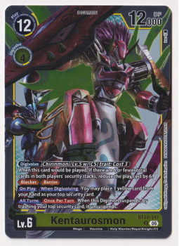 Kentaurosmon : BT22-041 CYBER EDEN - Digimon Card Game Single Card