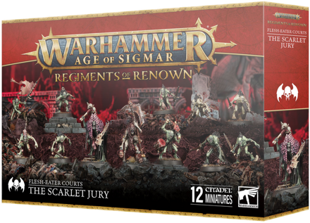 Flesh-eater Courts The Scarlet Jury (Regiments of Renown)