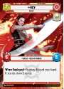 Rey - Nobody (HYPERSPACE) : 276 LEGENDS OF THE FORCE - Star Wars Unlimited Single Card - Image 2
