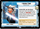 Ahsoka Tano - Fighting For Peace : 003/264 LEGENDS OF THE FORCE - Star Wars Unlimited Single Card
