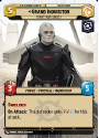 Grand Inquisitor - Stories Travel Quickly (HYPERSPACE) : 278 LEGENDS OF THE FORCE - Star Wars Unlimited Single Card - Image 2