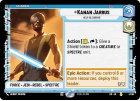 Kanan Jarrus - Help Us Survive : 004/264 LEGENDS OF THE FORCE - Star Wars Unlimited Single Card