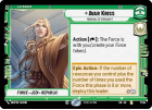 Avar Kriss - Marshal of Starlight : 007/264 LEGENDS OF THE FORCE - Star Wars Unlimited Single Card