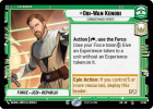 Obi-Wan Kenobi - Courage Makes Heroes : 008/264 LEGENDS OF THE FORCE - Star Wars Unlimited Single Card
