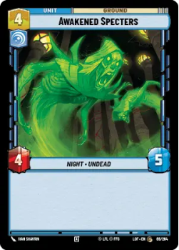 Awakened Specters single card from Star Wars Unlimited