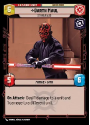 Darth Maul - Sith Revealed : 009/264 LEGENDS OF THE FORCE - Star Wars Unlimited Single Card - Image 2