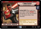Third Sister - Seething With Ambition : 010/264 LEGENDS OF THE FORCE - Star Wars Unlimited Single Card