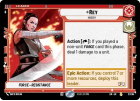 Rey - Nobody : 012/264 LEGENDS OF THE FORCE - Star Wars Unlimited Single Card