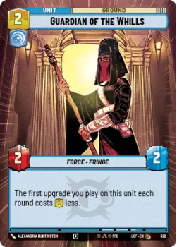 Guardian of the Whills (HYPERSPACE) single card from Star Wars Unlimited
