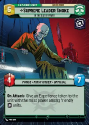 Supreme Leader Snoke - In the Seat of Power (HYPERSPACE) : 270 LEGENDS OF THE FORCE - Star Wars Unlimited Single Card - Image 2