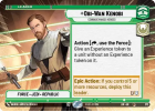 Obi-Wan Kenobi - Courage Makes Heroes (HYPERSPACE) : 272 LEGENDS OF THE FORCE - Star Wars Unlimited Single Card