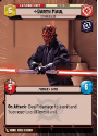 Darth Maul - Sith Revealed (HYPERSPACE) : 273 LEGENDS OF THE FORCE - Star Wars Unlimited Single Card - Image 2