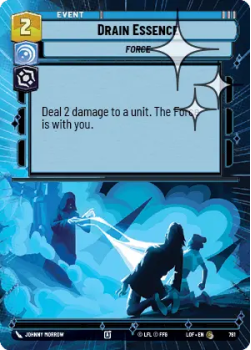 Drain Essence (HYPERSPACE FOIL) single card from Star Wars Unlimited