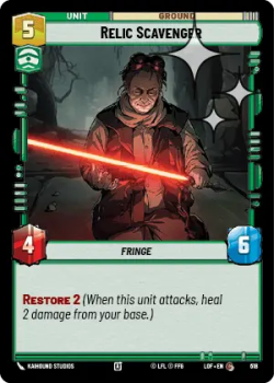 Relic Scavenger (FOIL) single card from Star Wars Unlimited