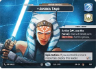 Ahsoka Tano - Fighting For Peace (SHOWCASE) : 1007 LEGENDS OF THE FORCE - Star Wars Unlimited Single Card