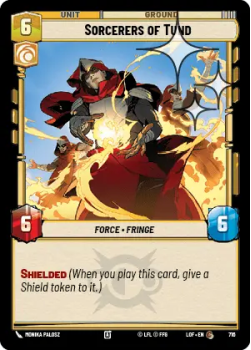 Sorcerers of Tund (FOIL) single card from Star Wars Unlimited