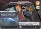 Cal Kestis - I Can't Keep Hiding (SHOWCASE) : 1019 LEGENDS OF THE FORCE - Star Wars Unlimited Single Card