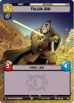 Fallen Jedi (HYPERSPACE) single card from Star Wars Unlimited