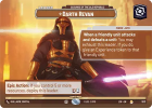 Darth Revan - Scourge of the Old Republic (SHOWCASE) : 1021 LEGENDS OF THE FORCE - Star Wars Unlimited Single Card