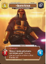Darth Revan - Scourge of the Old Republic (SHOWCASE) : 1021 LEGENDS OF THE FORCE - Star Wars Unlimited Single Card - Image 2