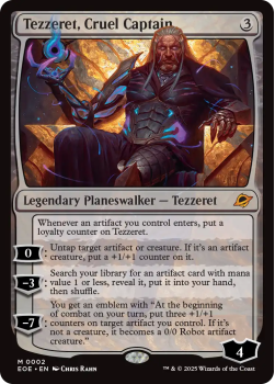 Tezzeret, Cruel Captain single card from Magic: the Gathering
