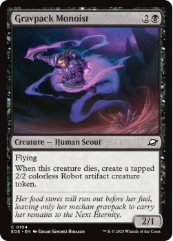 Gravpack Monoist single card from Magic: the Gathering