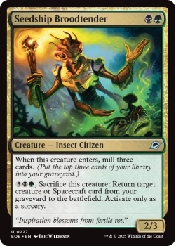 Seedship Broodtender single card from Magic: the Gathering