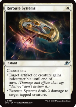 Reroute Systems (FOIL) single card from Magic: the Gathering