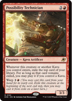 Possibility Technician single card from Magic: the Gathering