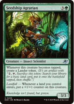 Seedship Agrarian single card from Magic: the Gathering