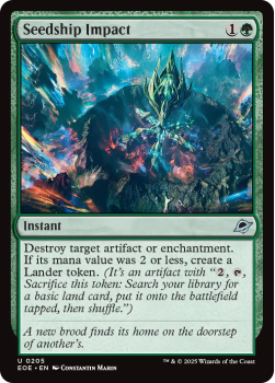 Seedship Impact (FOIL) single card from Magic: the Gathering