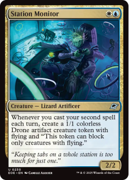 Station Monitor single card from Magic: the Gathering