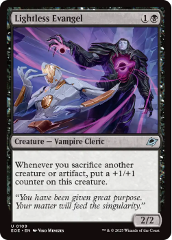 Lightless Evangel (FOIL) single card from Magic: the Gathering