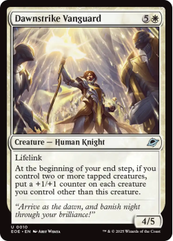 Dawnstrike Vanguard (FOIL) single card from Magic: the Gathering