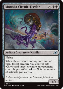 Monoist Circuit-Feeder single card from Magic: the Gathering