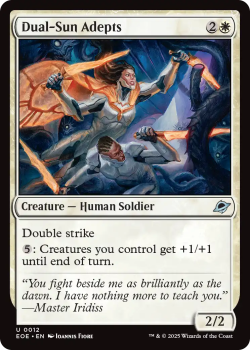 Dual-Sun Adepts single card from Magic: the Gathering