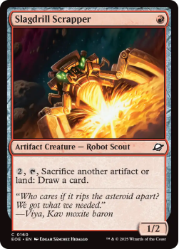 Slagdrill Scrapper (FOIL) single card from Magic: the Gathering