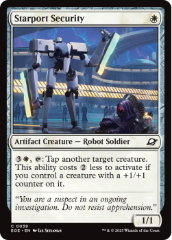 Starport Security (FOIL) single card from Magic: the Gathering