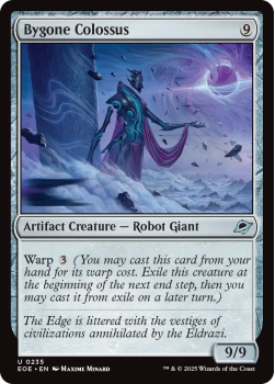 Bygone Colossus single card from Magic: the Gathering