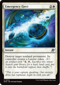 Emergency Eject (FOIL) single card from Magic: the Gathering