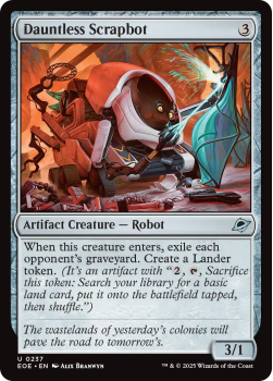 Dauntless Scrapbot (FOIL) single card from Magic: the Gathering